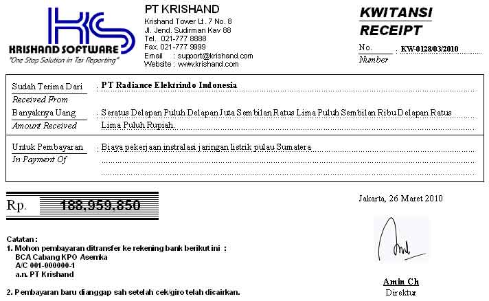 Akuntansi dan wirausaha: Perbedaan Faktur dan Kwitansi