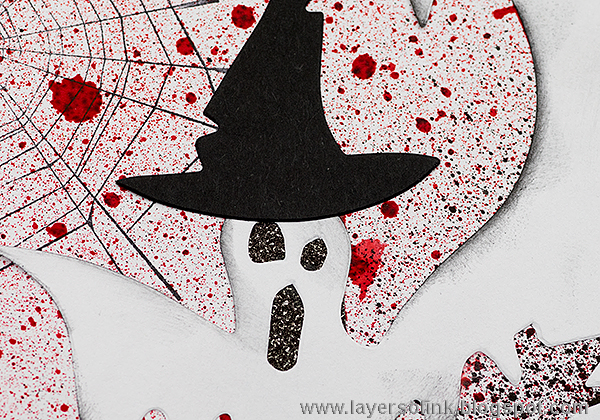 Layers of ink - Halloween Party Pennant Banner Tutorial by Anna-Karin with Sizzix dies