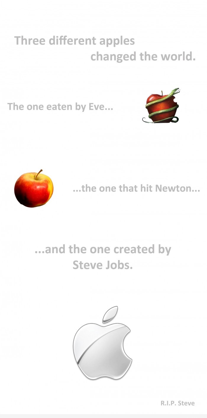 Three Apples That Changed The World - Steve jobs