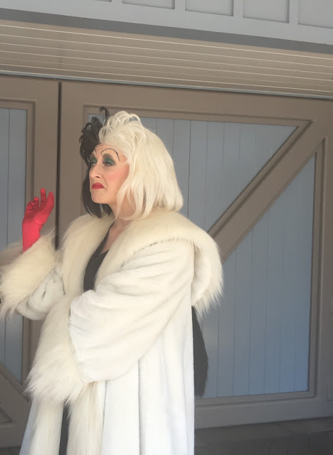 Cruella De Vil Character Main Street USA Disneyland