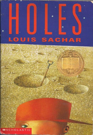 the cover of Holes by Louis Sachar