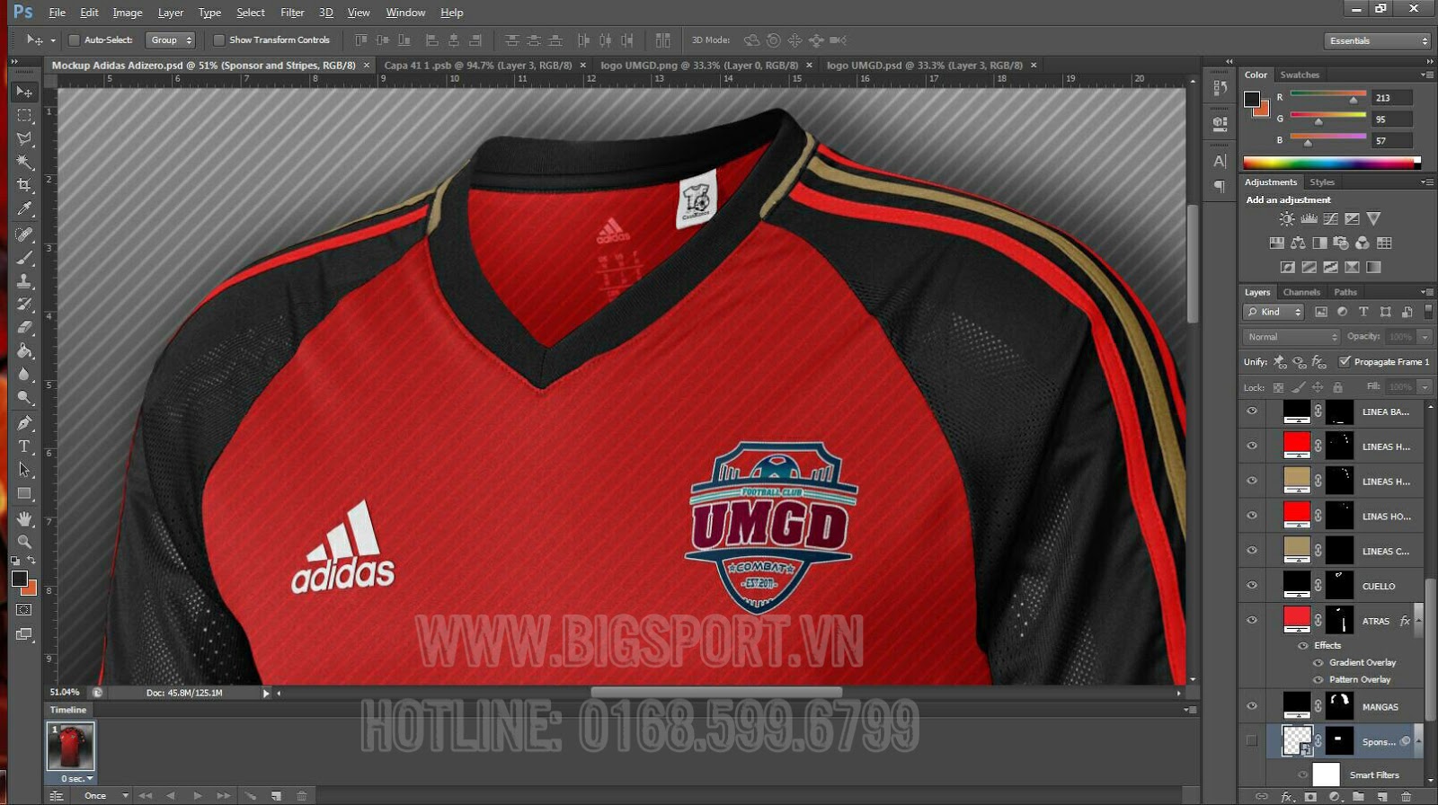 Download Mockup Jersey Adidas Adizero PSD - PixcelZ ...