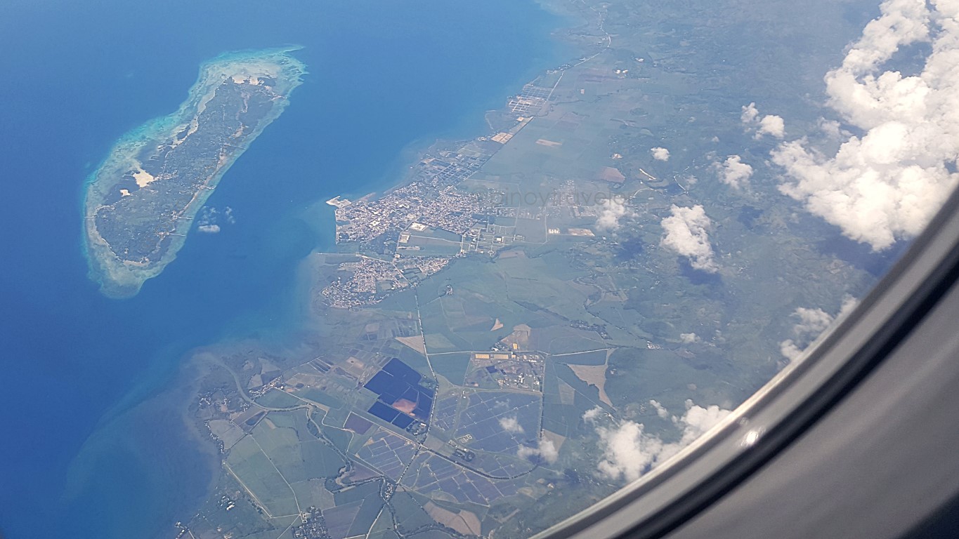 Aerial View of Sipaway Island and San Carlos City Negros Occidental