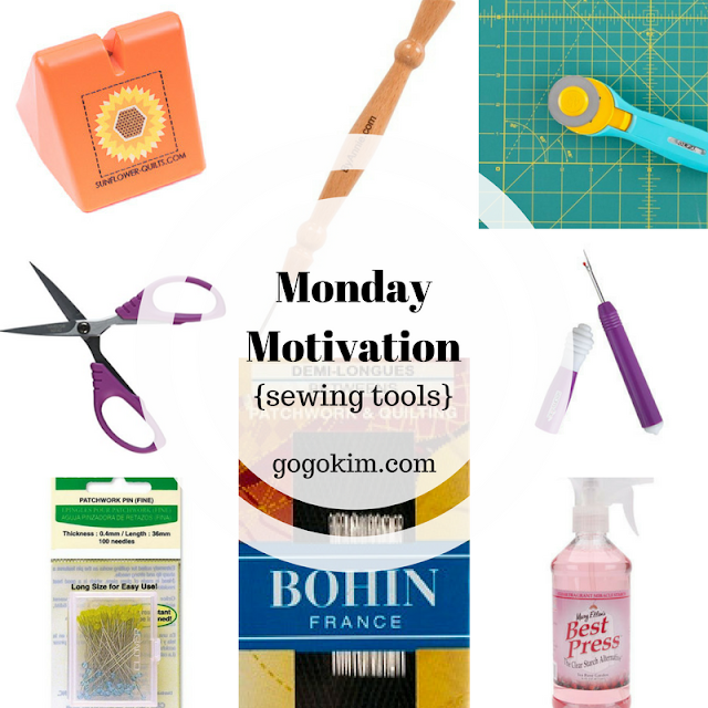 Monday Motivation {sewing tools}