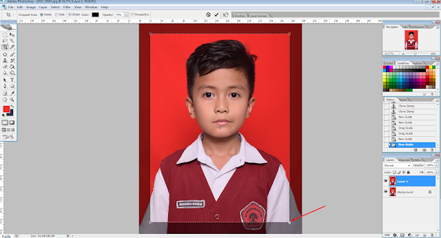 Tutorial Lengkap Mengedit PassPhoto Terbaru 2017