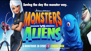 Monsters vs Aliens (2009)  Dual Audio Hindi in English Movie Download 1