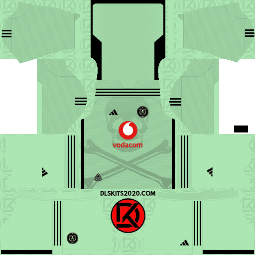 Orlando Pirates Kits 2023-2024 Adidas - Dream League Soccer Kits (Away)
