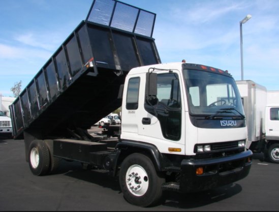 dump truck ISUZU FVR 