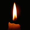 Gambar animasi Dp Pp bbm WA Lilin menyala | Gambar PP / DP BBM