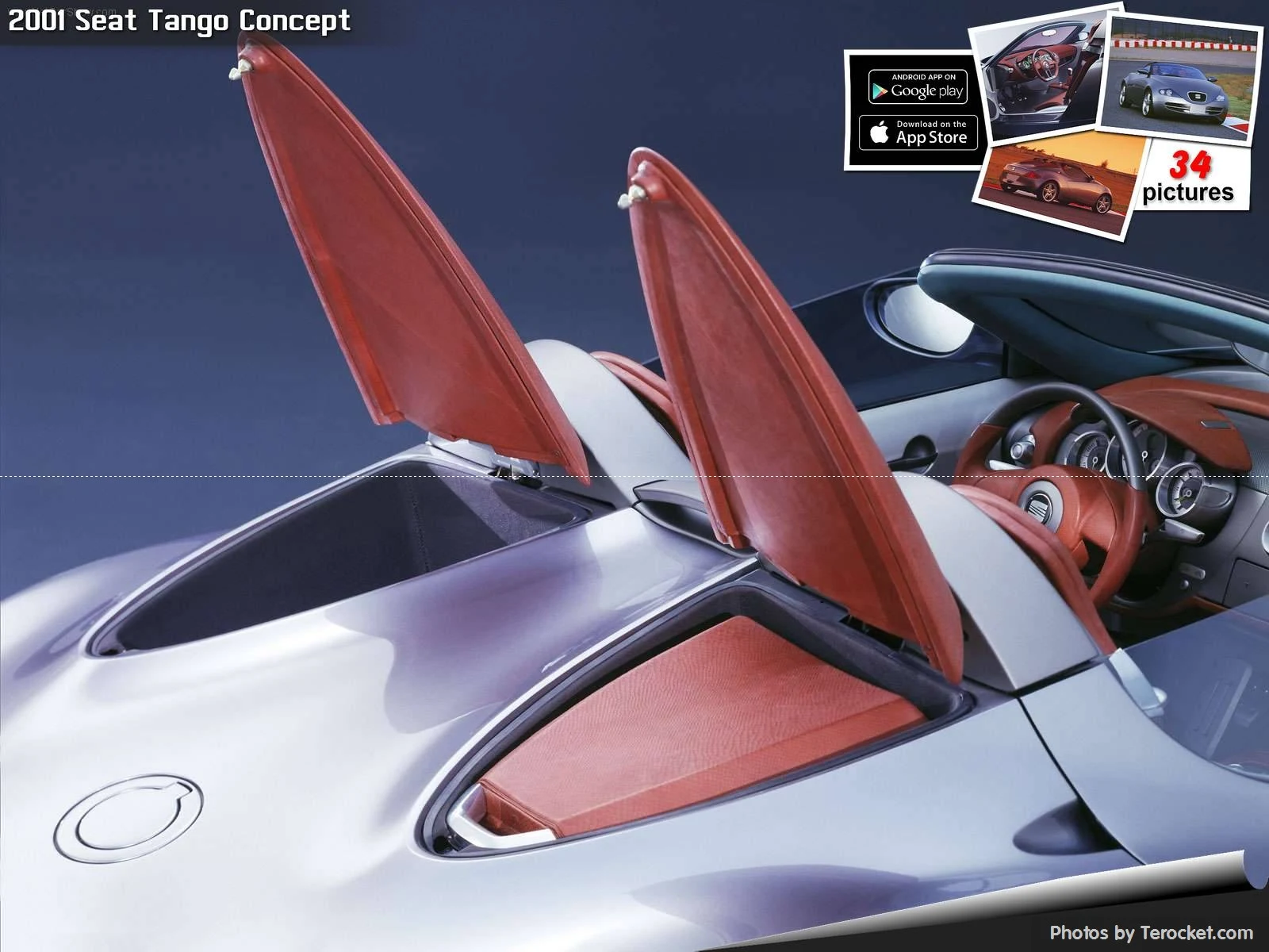 Hình ảnh xe ô tô Seat Tango Concept 2001 & nội ngoại thất