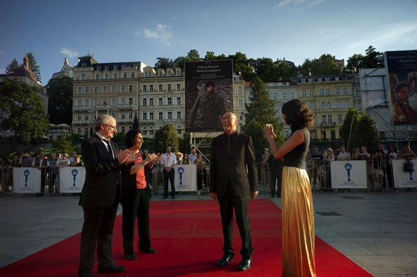 Xavier Bermúdez en el KVIFF