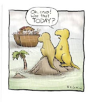 Noahs ark and Dinosaur