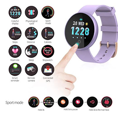 Fitness Activity Tracker YONKFUL Smartwatch