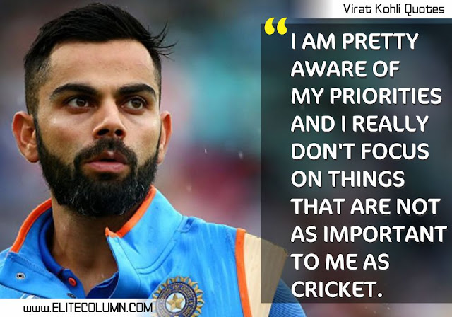 Virat Kohli Quotes