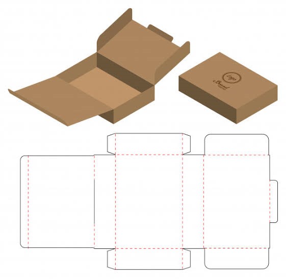 kraft gable boxes