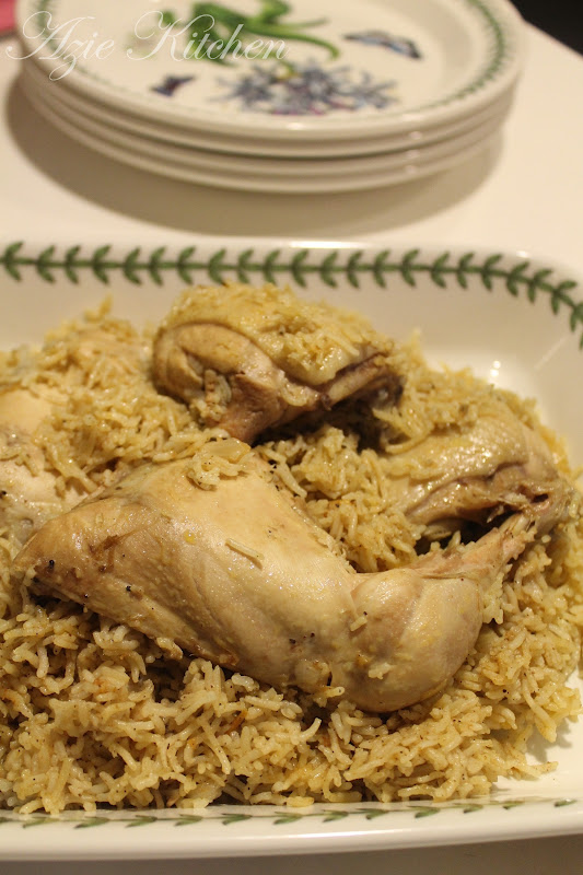 Azie Kitchen: Nasi Kabsah Ayam
