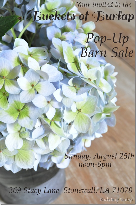 Pop-up Barn Sale