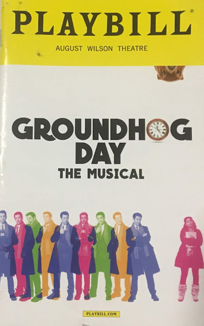 Playbill Groundhog Day Musical