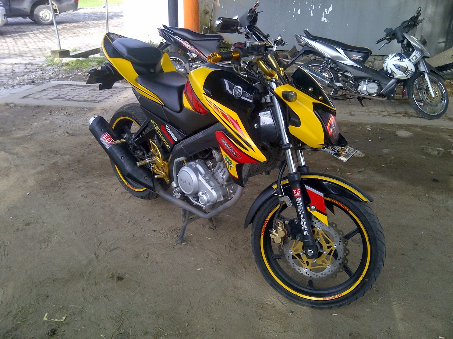 Gambar Modif Motor Vixion Lightning Modifikasi Motor