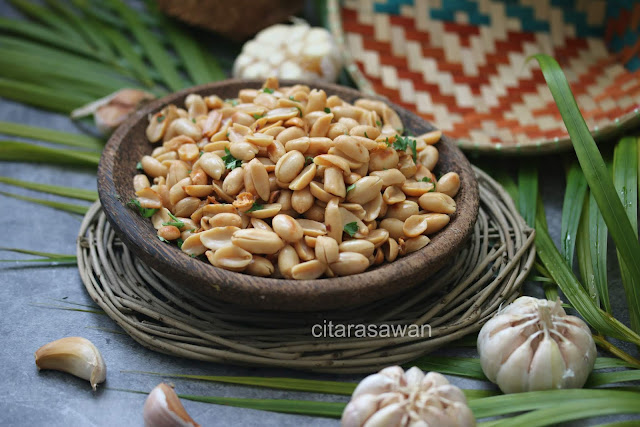 Kacang Goreng Bawang Putih ~ Resepi Terbaik