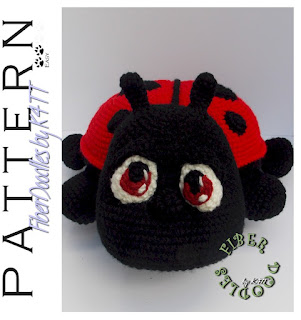 PP010 - Lg Pillow Pal Ladybug