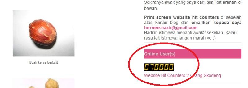 Tahniah Edy.. Visitor ke 70000
