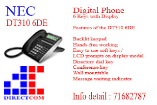 NEC DT310 6DE