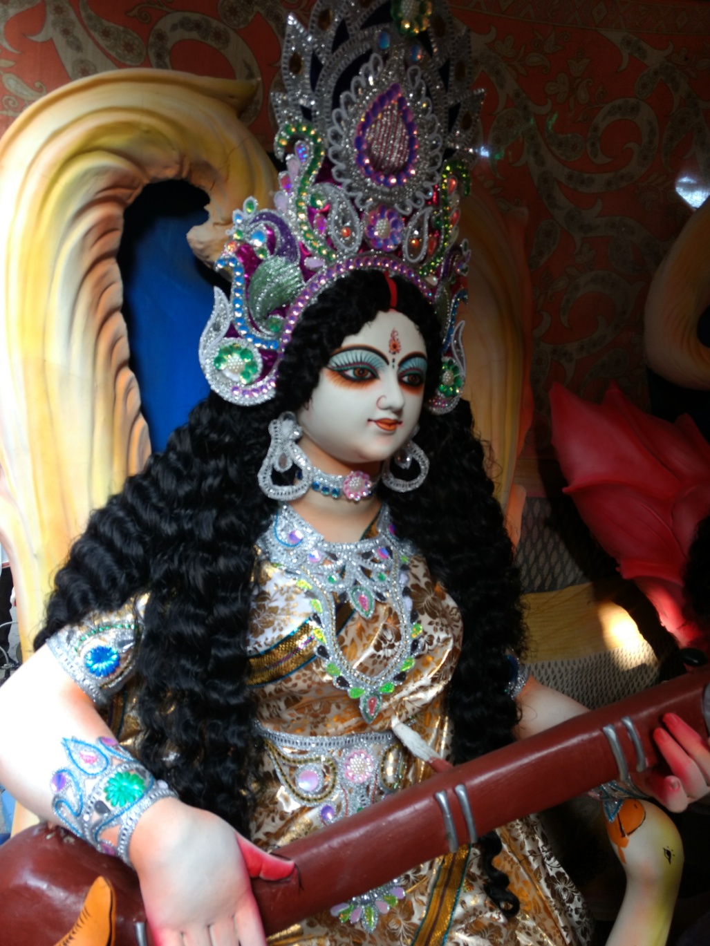 Ileana D'Cruz at Anurag Basu's Saraswati Puja Photos | Silverscreen India