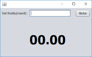 Cara Membuat Countdown Timer Di Java Netbeans