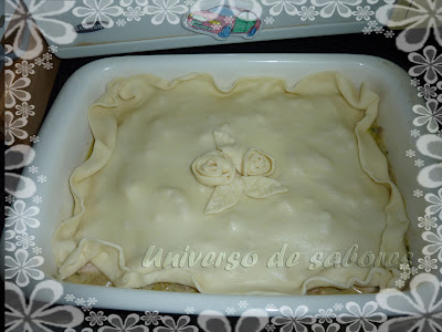 pastel de pollo