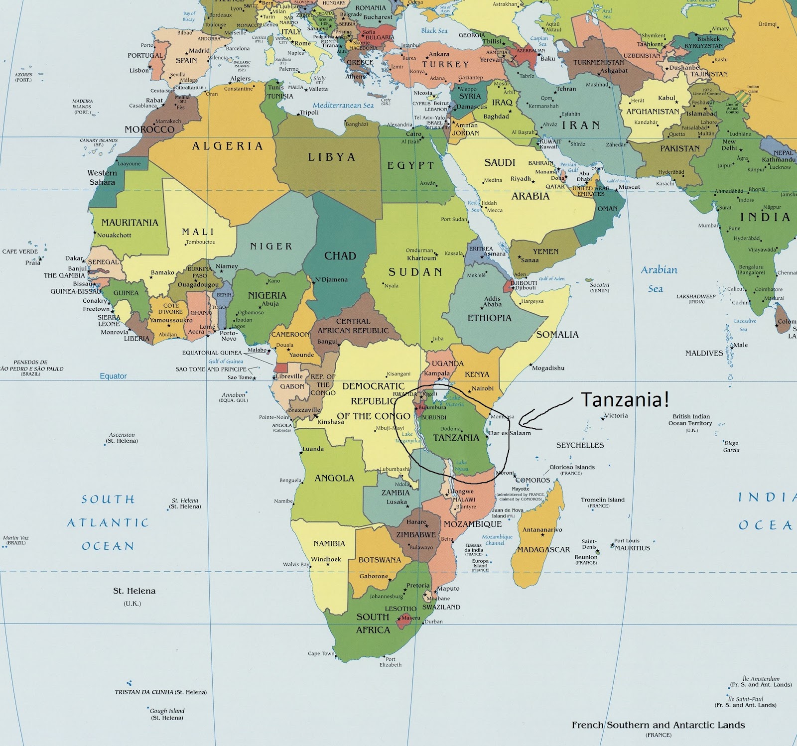 Seeking God throughout the World: To Tanzania!