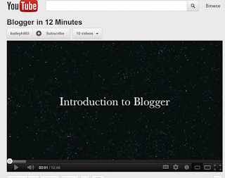 Blogger in 12 Minutes