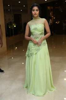 Actress Anupama Parameswaran at Karthikeya 2 Movie Success Meet
