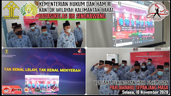 Upacara peringatan Hari Pahlawan