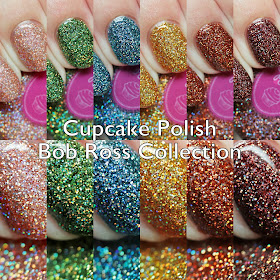 Cupcake Polish Bob Ross Collection