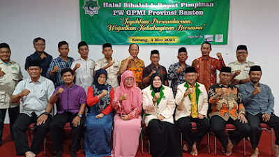 Halal Bihalal PW GPMI Provinsi Banten: Sinergi dan Komitmen Menguatkan Persaudaraan Muslim
