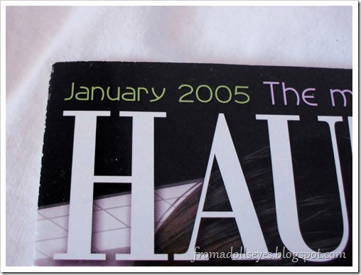 Bjd Lifestyle: Haute Doll Magazine, The Bjd Issue? January 2005