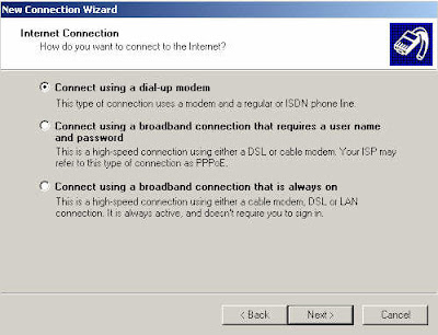 Cara setting blackberry sebagai modem