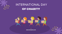 International Day of Charity 2022 - HD Images and Wallpaper