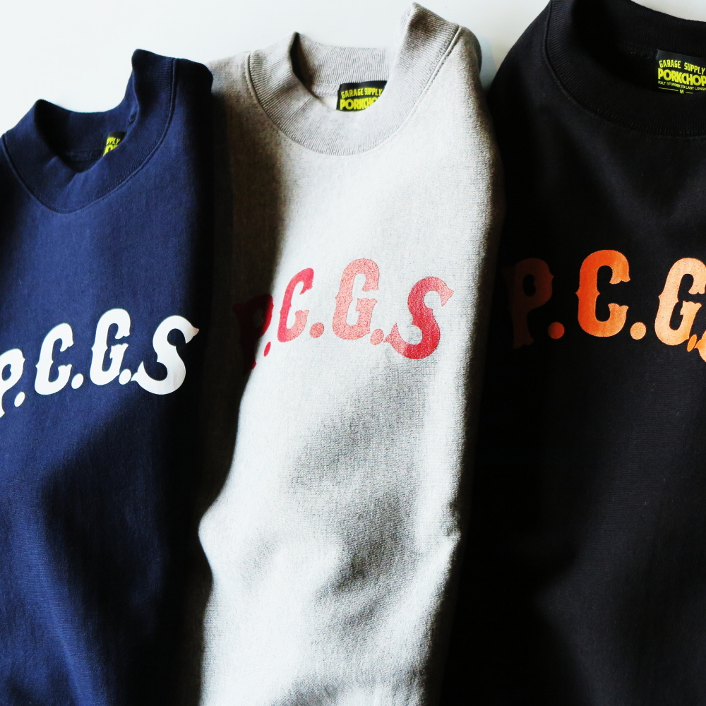 PORKCHOP GARAGE SUPPLY ポークチョップ PORK BACK SWEAT 通販