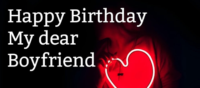 Red Heart Birthday, quote for bf