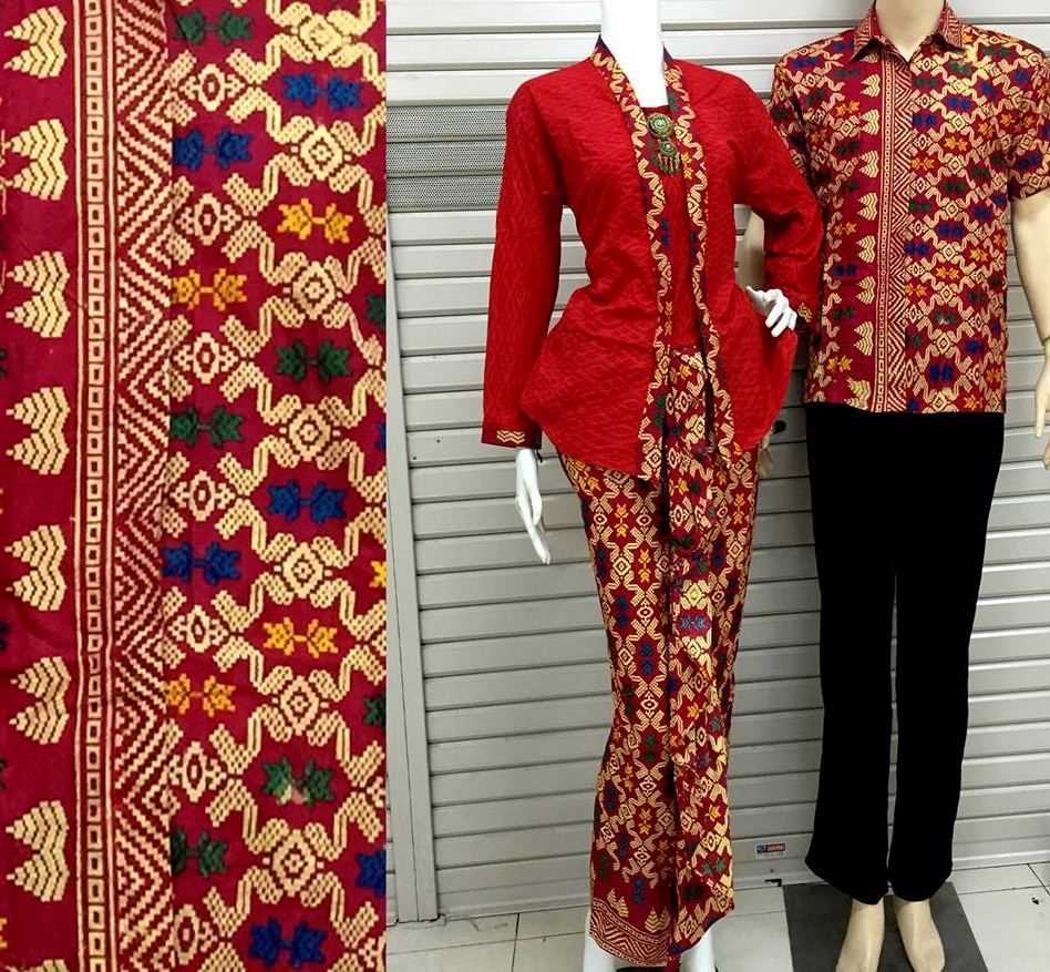  34 model baju  kebaya  batik couple modern  untuk  