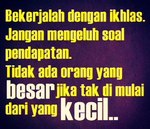 Gambar DP BBM Kata Kata Motivasi Semangat Kerja  Caption 