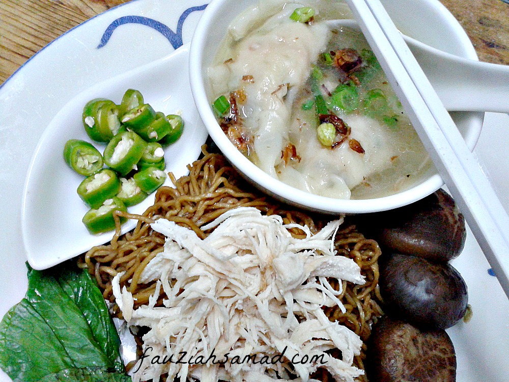 FauziahSamad.com: MI WANTAN BERSAMA SUP DUMPLINGS