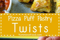 Pizza Puff Pastry Twists Recipe