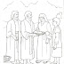 Inspirational Jesus Feeds 5000 Coloring Page