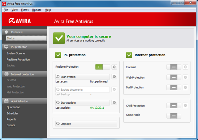 Avira Free Antivirus
