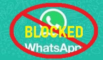 whatsapp diblokir sementara