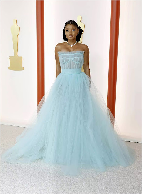 Halle Bailey Dolce&Gabbana Oscars 2023