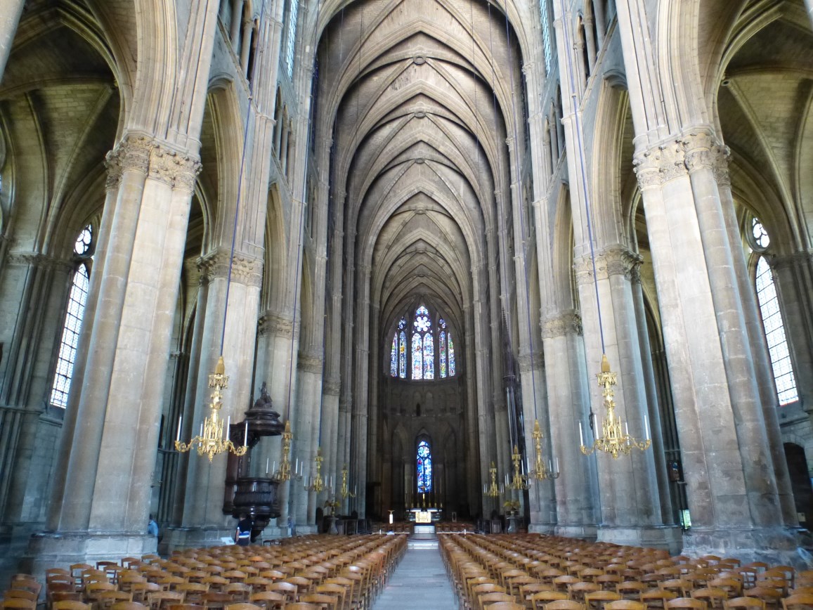 The Road Goes Ever On: Reims Cathedral, Architecture